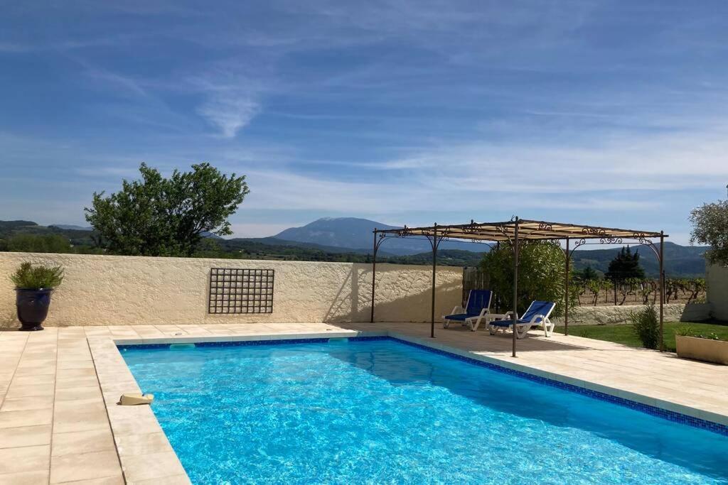 Le Clos Des Pins, Vue Mont Ventoux Roaix Zewnętrze zdjęcie
